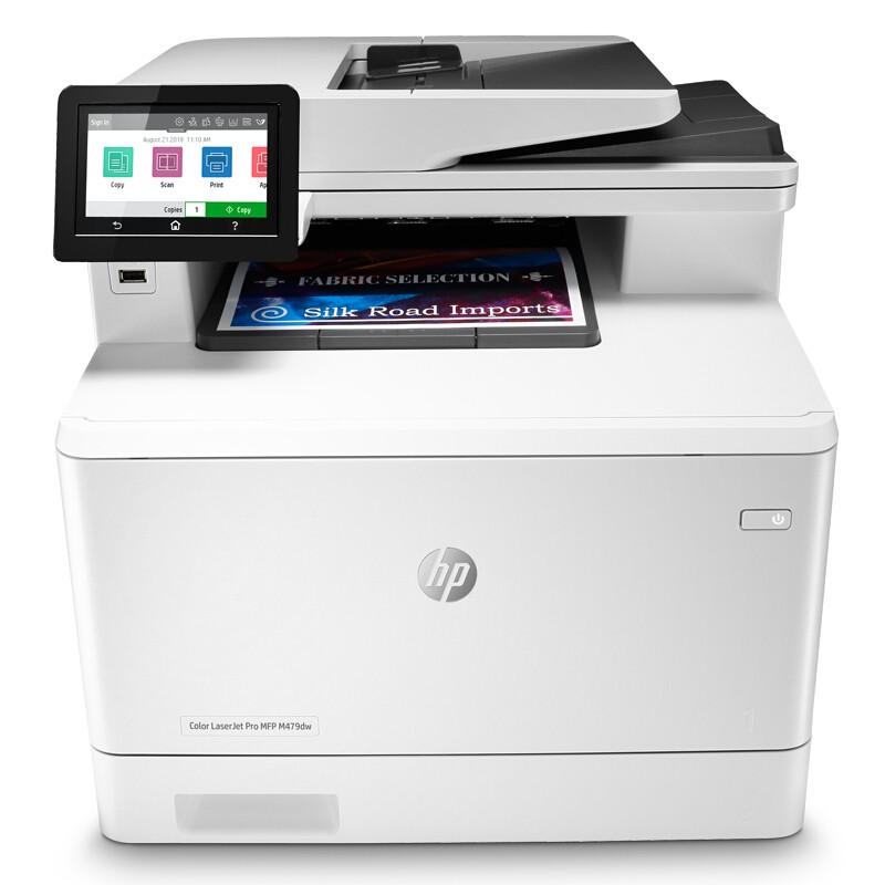 惠普 HP M479dw 彩色激光多功能一體機(jī) A4幅面 復(fù)印 掃描 打印 白色 計價單位:臺