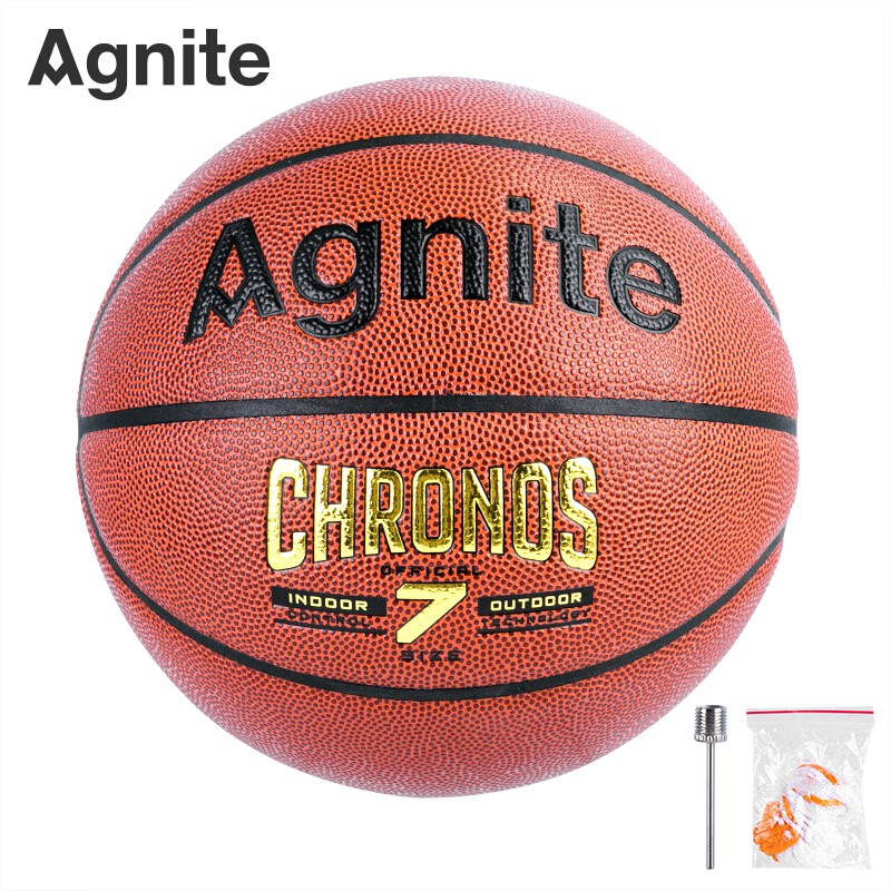 安格耐特（Agnite）F1114 高端PU7號標(biāo)準(zhǔn)籃球 室內(nèi)外通用防滑比賽訓(xùn)練用球