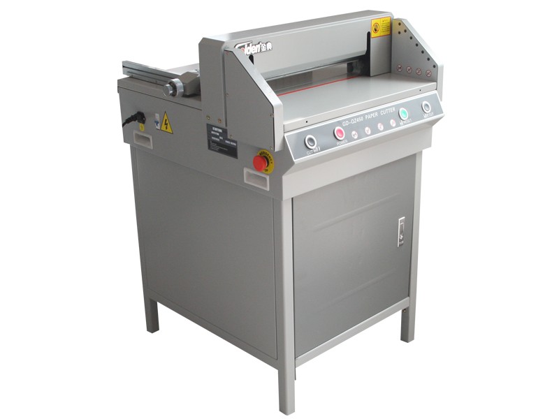 金典(GOLDEN)GD-QZ450電動(dòng)切紙機(jī)A3自動(dòng)裁紙機(jī) 電動(dòng)壓紙切紙機(jī)裁切厚度4厘米