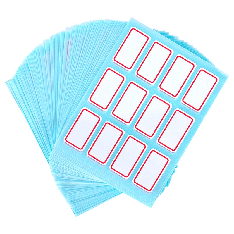 得力(deli) 33428   1440枚18mm×32mm不干膠標(biāo)簽貼紙自粘性標(biāo)貼紙